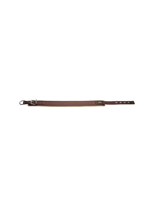 Hunter Neoprene Reflect Dog Collar In Brown Colour 54 - 61cm