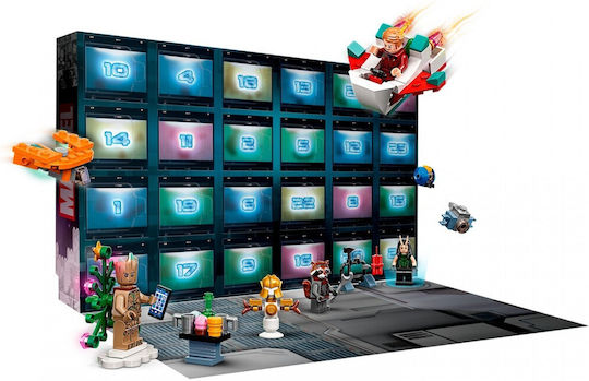 LEGO Marvel Пазителите на Галактиката Адвент Календар за 6+ Години
