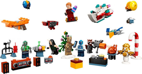 LEGO Marvel Пазителите на Галактиката Адвент Календар за 6+ Години