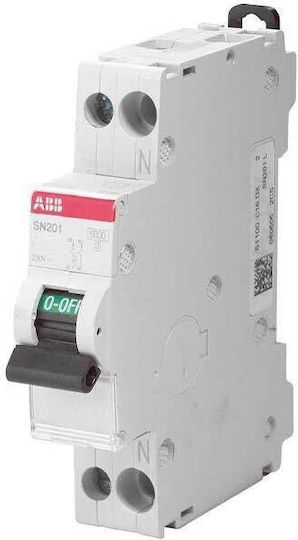 Abb Automatic Circuit Breaker 20A Double-pole AC 70381