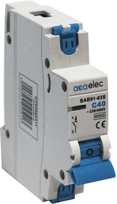 Aca 1-Pole Automatic Circuit Breaker 32A 4.5KA 230V DY02060077