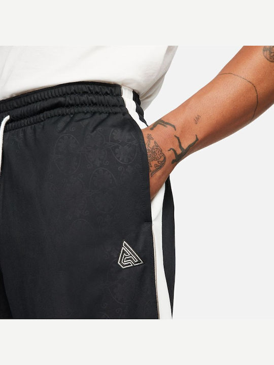 Giannis Football Sweatpants with Elastic Black