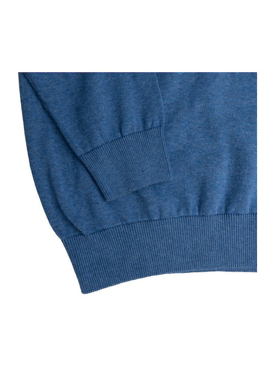 Langarm-Pullover Blau
