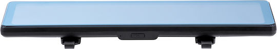 GloboStar Σετ Κάμερα DVR Αυτοκινήτου 1080P με Οθόνη Wi-Fi, GPS & Κάμερα Οπισθοπορείας