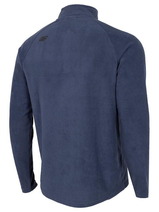 4F Bluza termică pentru bărbați cu mâneci lungi Albastru