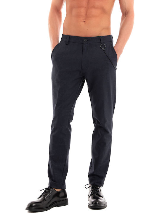Gason 214 Trousers Chino Elastic Navy Blue