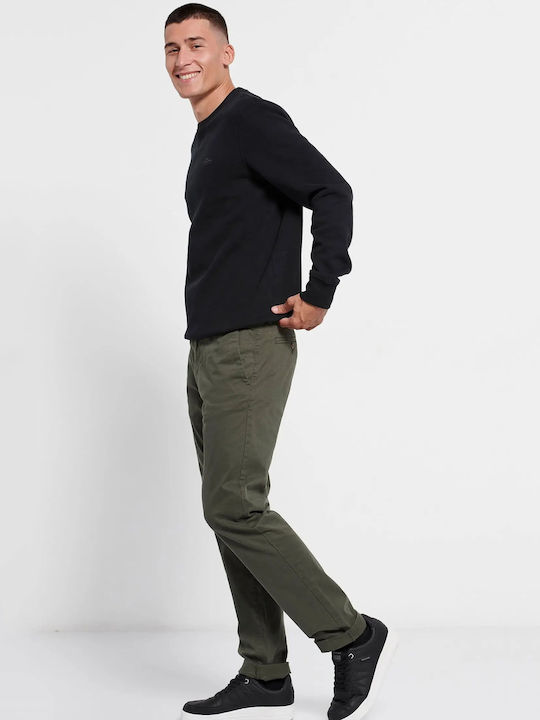 Hose Chino Elastisch Pesto