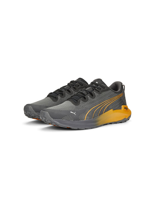 PUMA Fast Trac Nitro Ανδρικά Running Black / Orange Brick PUMA Fast Trac Nitro Ανδρικά Running Black / Orange Brick