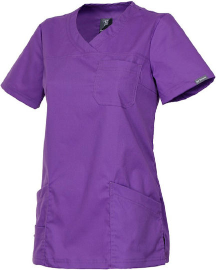 Be Unique Femei Bluză medicală Violet