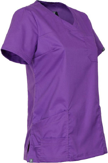 Be Unique Femei Bluză medicală Violet