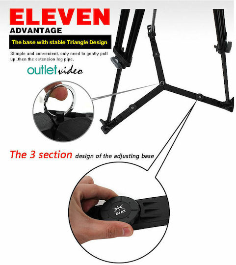Diat Diat TV100 Kit Video Tripod