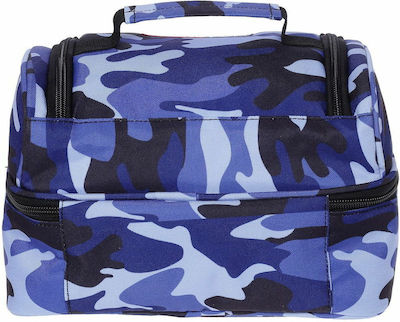 Lyc Sac One Lunch Box Hand Lunch Bag Navy Camo L26 x W10 x H20cm