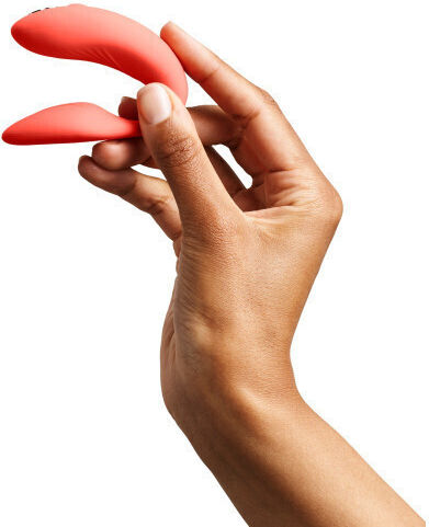 We-Vibe Chorus Two Become One Vibrator for Couples with Remote Control 7.8cm Orange