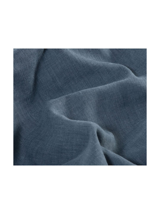 Nef-Nef Homeware Curtain with Pencil Pleat Antel Denim 140x270cm