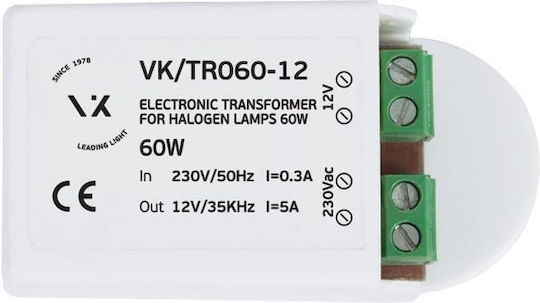 VK Lighting VK/TR060-12 Transformer for Lighting Fixtures 21093-001016