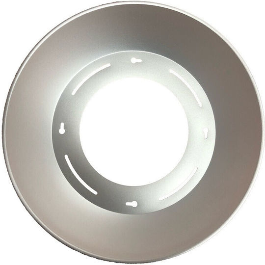 Atman Replacement Reflector for Lighting Fixtures Reflector for LED Bell Silver HB-00001