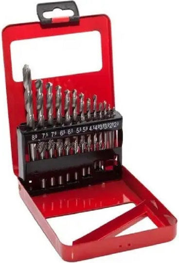 MTX Set 19 Burghie HSS cu Tija Cilindrică pentru Metal