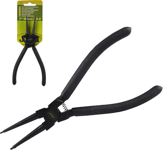 JBM Τσιμπίδα Ασφαλειών Ίσια Μήκους 180mm