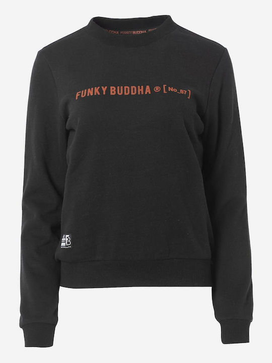 Long Women's Sweatshirt Black