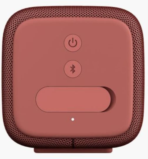 Fresh 'n Rebel Rockbox Bold S Waterproof Bluetooth Speaker 5W with Battery Life up to 12 hours Red