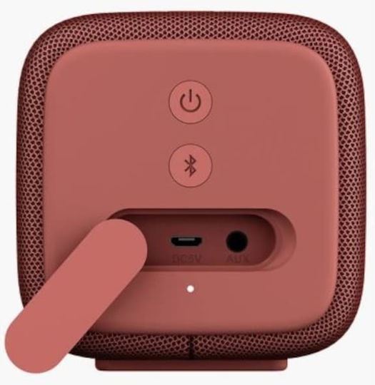 Fresh 'n Rebel Rockbox Bold S Waterproof Bluetooth Speaker 5W with Battery Life up to 12 hours Red