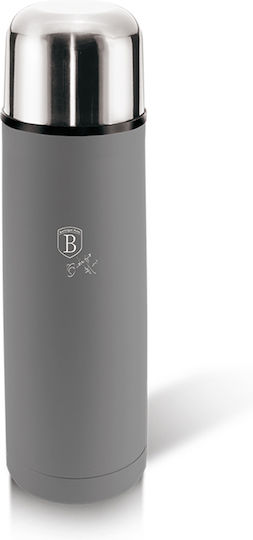 Berlinger Haus Aspen Collection Bottle Thermos Stainless Steel 500ml Gray with Cap-Cup
