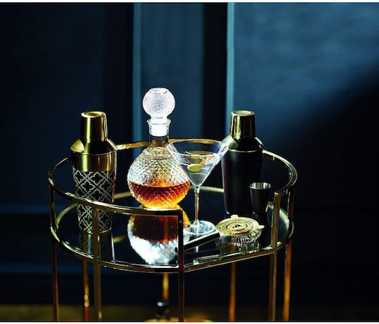 Kitchen Craft Σετ Cocktail Shaker, Μεζούρα Και Σουρωτήρι Cocktail 3τμχ 35.03022