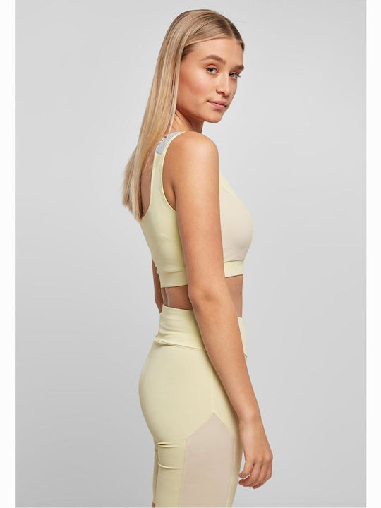 Γυναικείο Αθλητικό Μπουστάκι Soft Yellow