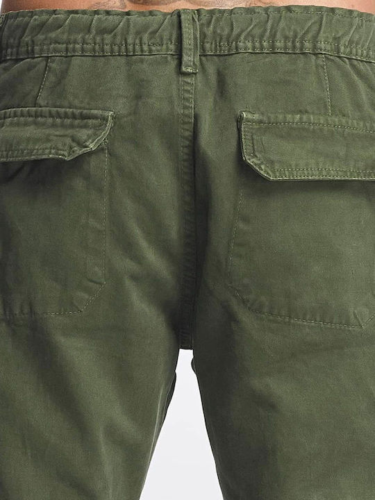 Trousers Cargo Elastic Olive