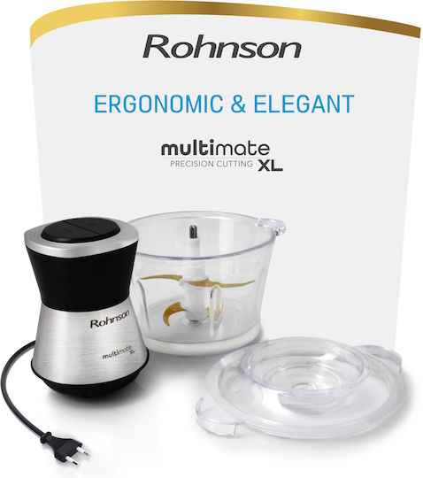 Rohnson Multi Chopper 700W with 2L Inox Bowl