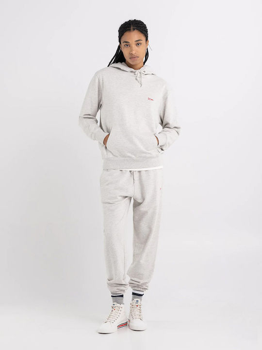 Hooded Gray Sweatshirt
