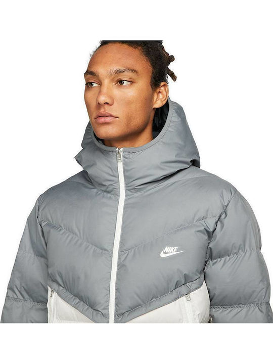 Storm-FIT Windrunner PrimaLoft Geci barbati de iarnă Puffer Gri