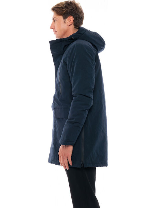 Winter Jacke Parka Marineblau