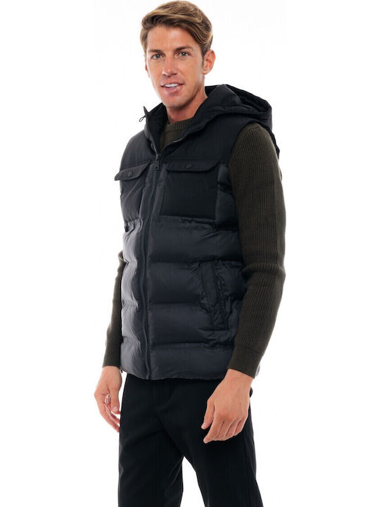 Αμάνικο Μπουφάν Puffer Black