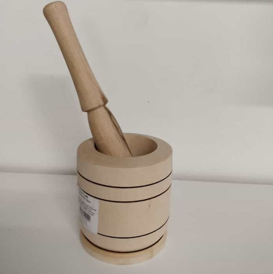Venus Wooden Mortar 12x12x10cm