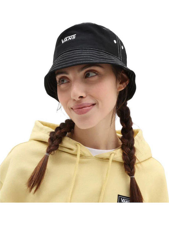 Vans Wm Hankley Υφασμάτινo Καπέλο Bucket Μαύρο Vans Wm Hankley Υφασμάτινo Καπέλο Bucket Μαύρο