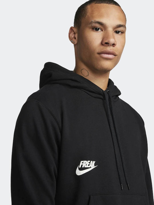 Giannis Sweatshirt with Hood Black