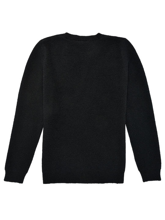 Guess Kids Pullover Long Sleeve Black