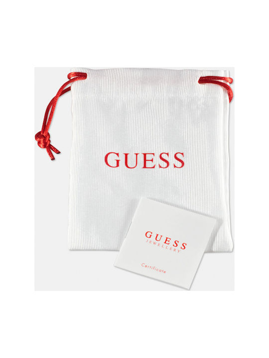 Guess Party Обици от Стомана Позлатен с Камъни