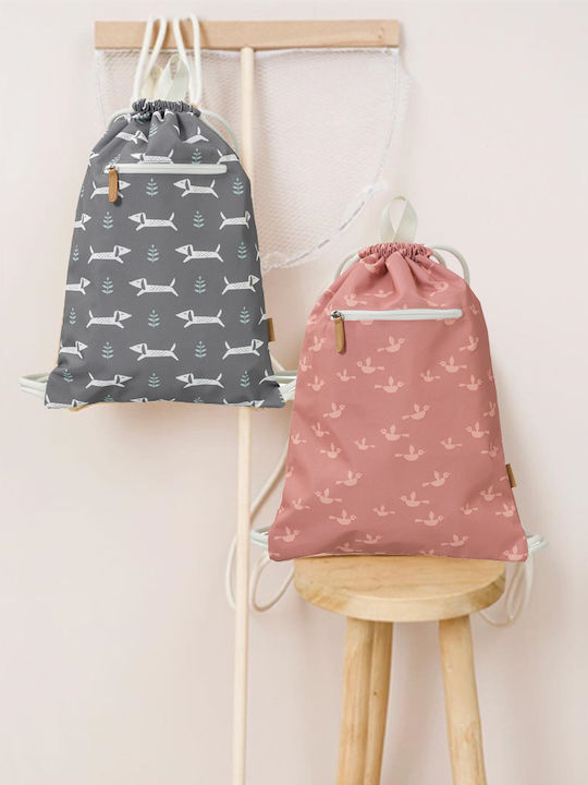 Fresk Hedgehog Kids Bag Backpack Gray 27cmcm