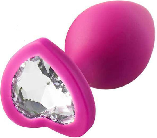 Dream Toys Flirts Jewel Πρωκτικές Σφήνες Σετ Ροζ Διάφανο 3τμχ