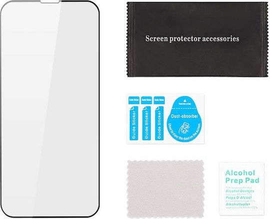 Dux Ducis Full Face Tempered Glass Μαύρο (iPhone 14 Plus)