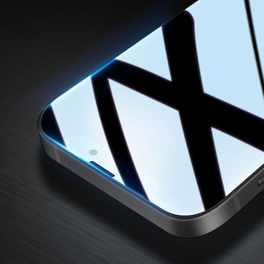 Dux Ducis Full Face Tempered Glass Μαύρο (iPhone 14 Plus)
