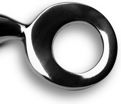 Sinner Gear Drang Fun Metal Anal Plug Anal Plug Silver 15.5cm