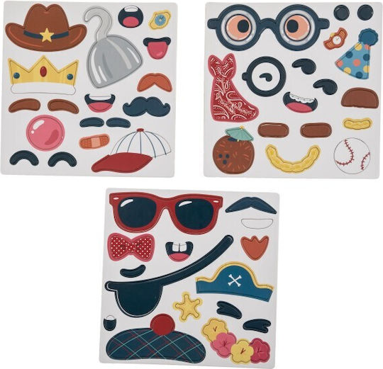Stephen Joseph Magnetic Construction Toy Funny Faces For Children 3+ Years