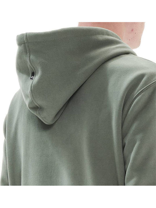 Sweatshirt with Hood Dusty Green