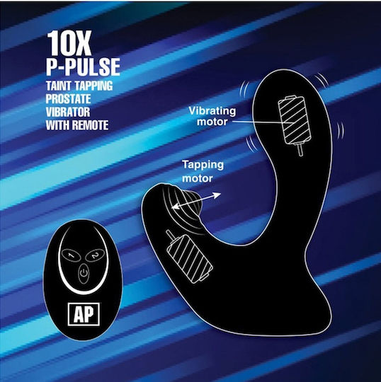 XR Alpha PRO Anal Plug with Wireless Functionality and Vibration Black