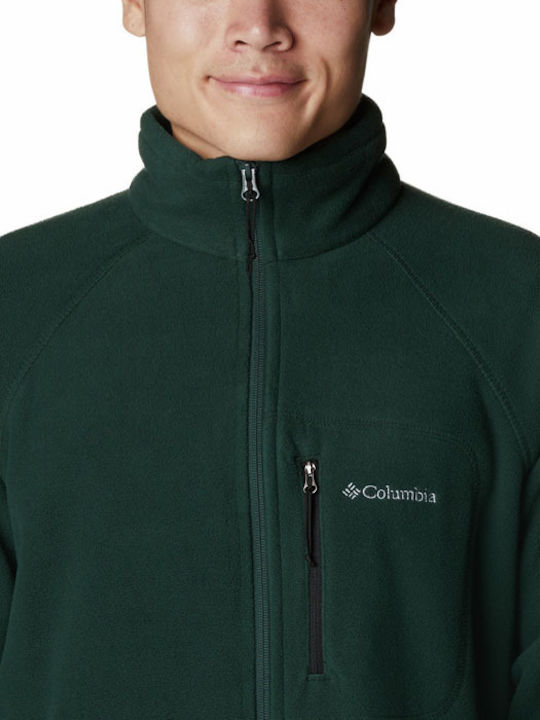Men's Cardigan with Zipper Green AM3039A-371