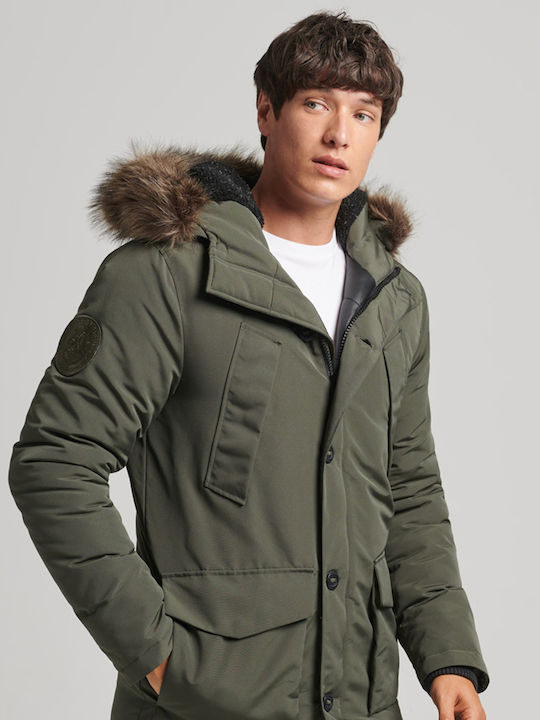 D1 Vintage Everest Winter Jacket Parka Surplus Goods Olive