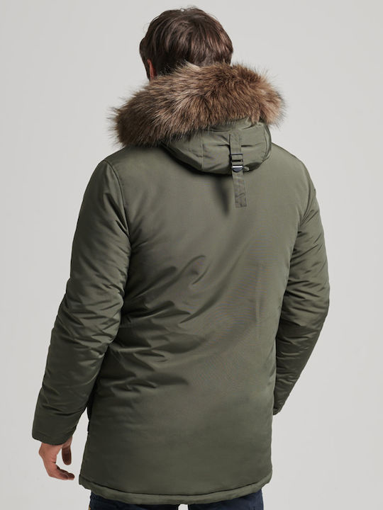 D1 Vintage Everest Winter Jacket Parka Surplus Goods Olive